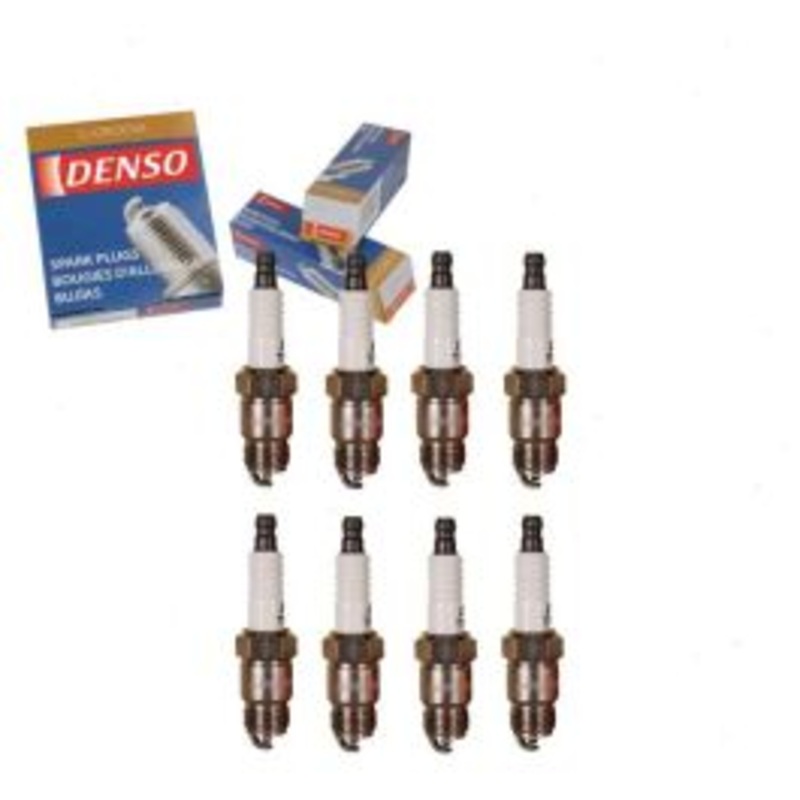 8 pc DENSO Standard U-Groove Spark Plugs for 1973-1974 Mercury Colony Park 6.6L 7.5L V8