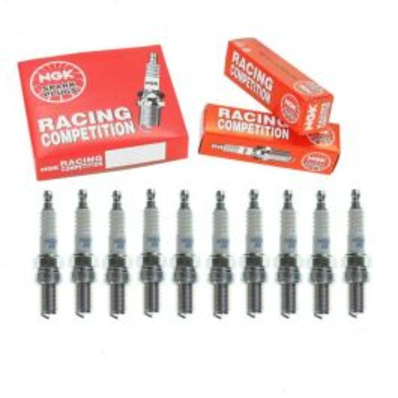 10 pc NGK Racing 5281 R2525-10 Spark Plugs