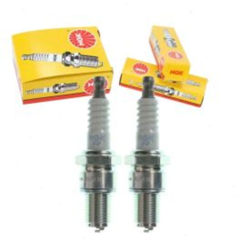 2 pc NGK Standard 4684 BR10ES SOLID Spark Plugs