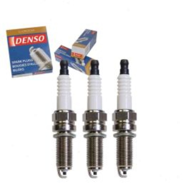 3 pc DENSO Standard U-Groove Spark Plugs for 2008-2015 Smart Fortwo 1.0L L3