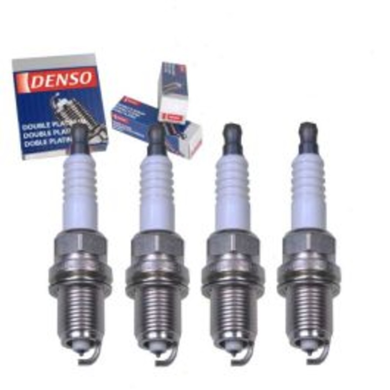 4 pc DENSO Double Platinum Spark Plugs for 1990-1992 Isuzu Impulse 1.6L 1.8L L4