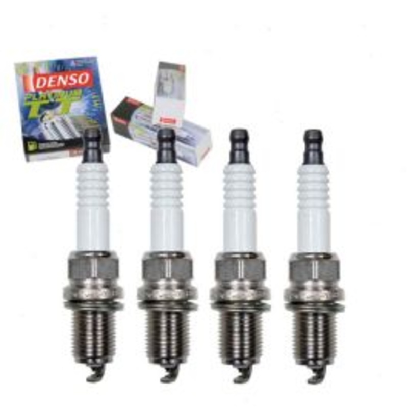 4 pc DENSO Platinum TT Spark Plugs for 1987-1989 Nissan Pulsar NX 1.6L 1.8L L4