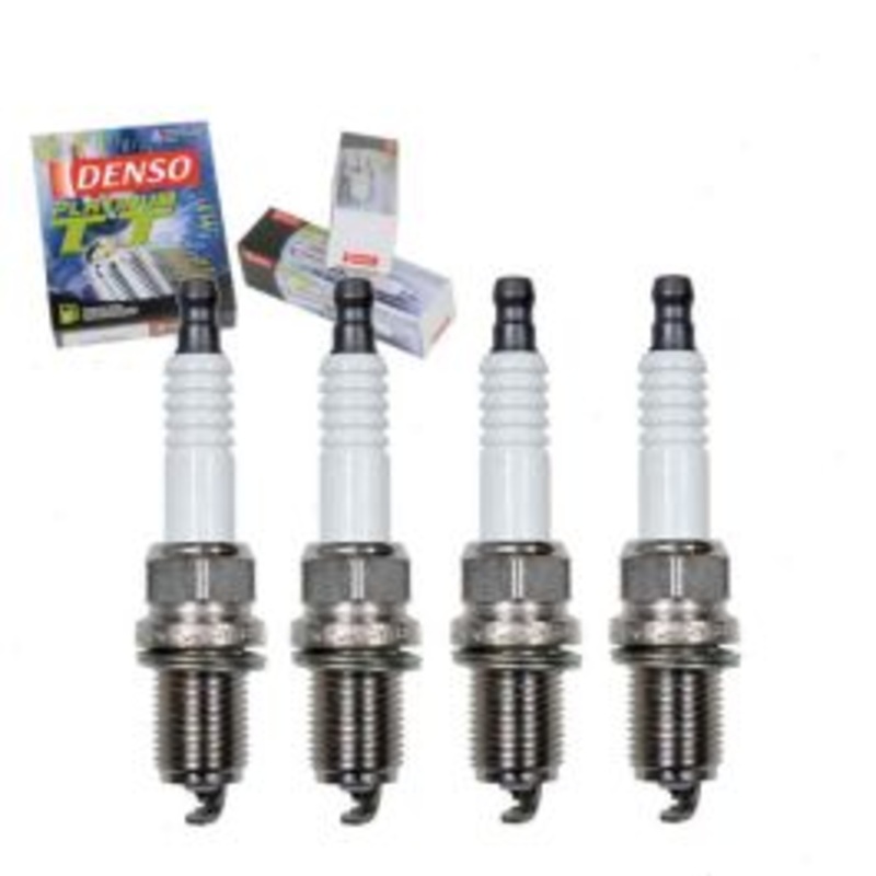 4 pc DENSO Platinum TT Spark Plugs for 1988-1989 Toyota MR2 1.6L L4