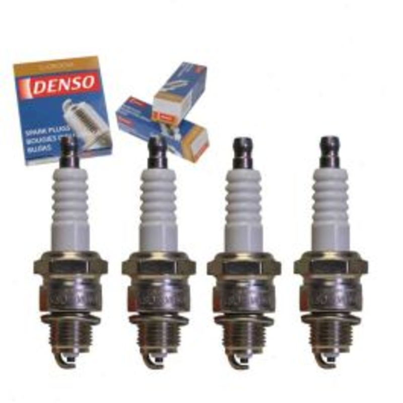 4 pc DENSO Standard U-Groove Spark Plugs for 1977-1979 Renault LeCar 1.3L L4