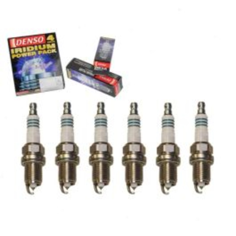 6 pc DENSO Iridium Power Spark Plugs for 2001-2003 Volkswagen EuroVan 2.8L V6