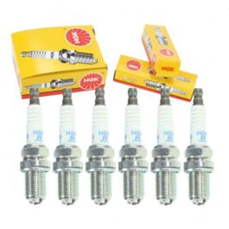 6 pc NGK Standard Spark Plugs for 2001-2005 Porsche Boxster 2.7L 3.2L H6