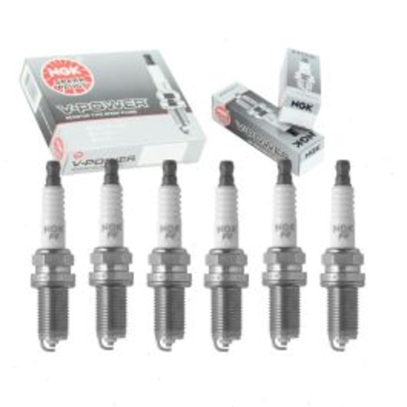 6 pc NGK V-Power 95945 LFR5A-11 BLYB Spark Plugs