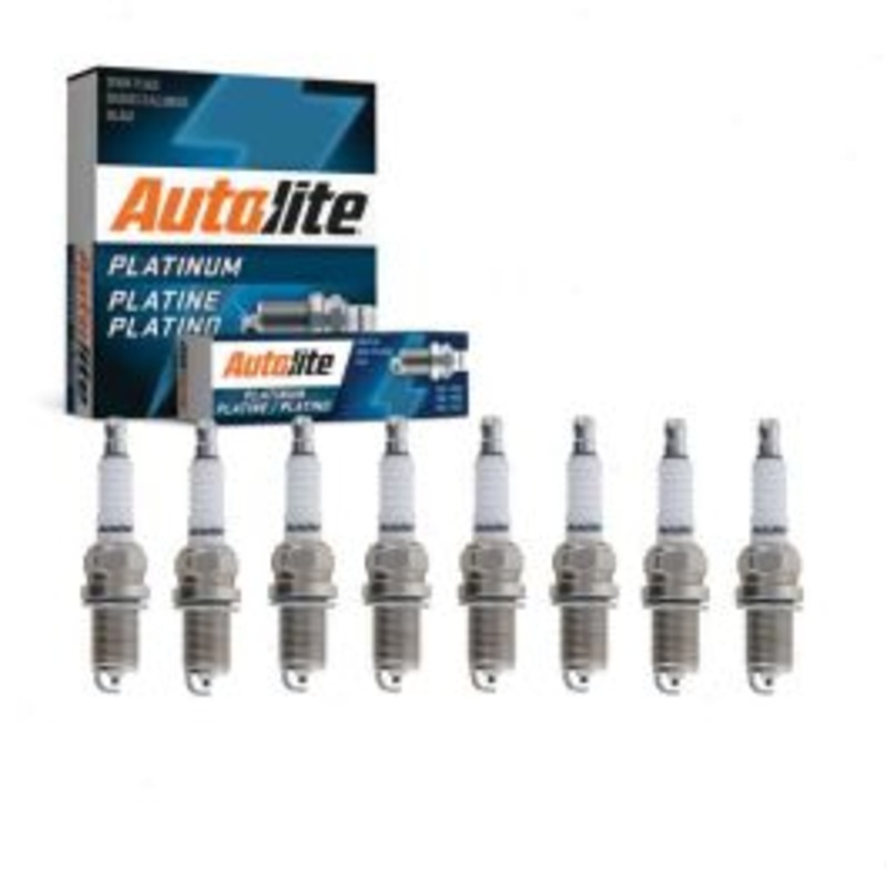 8 pc Autolite Platinum Spark Plug for 2012 Aston Martin V8 Vantage