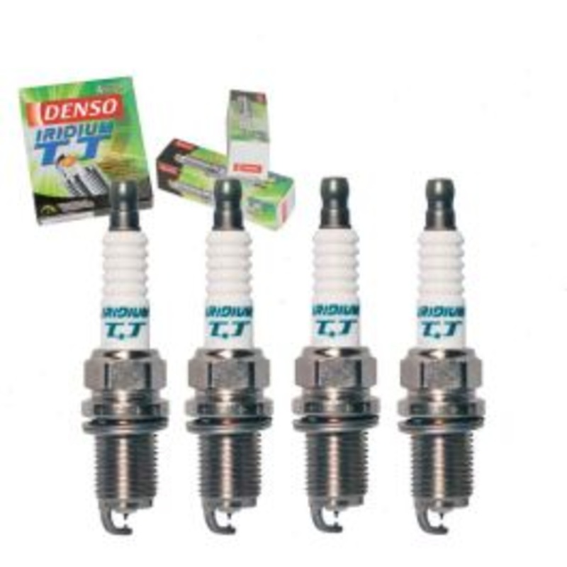4 pc DENSO Iridium TT Spark Plugs for 2000-2005 Toyota Echo 1.5L L4