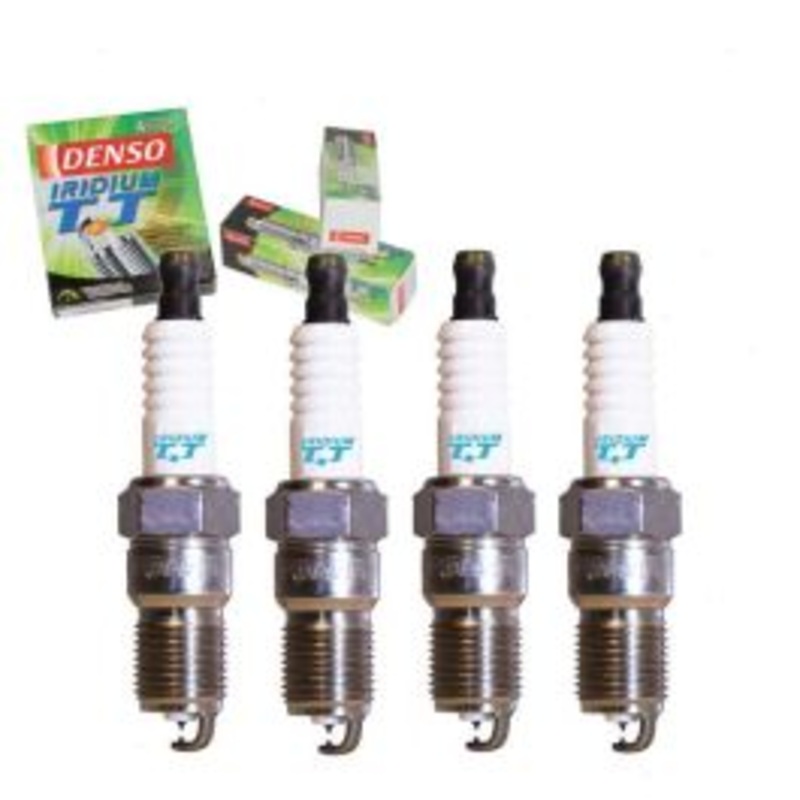 4 pc DENSO Iridium TT Spark Plugs for 2003-2006 Jeep Wrangler 2.4L L4