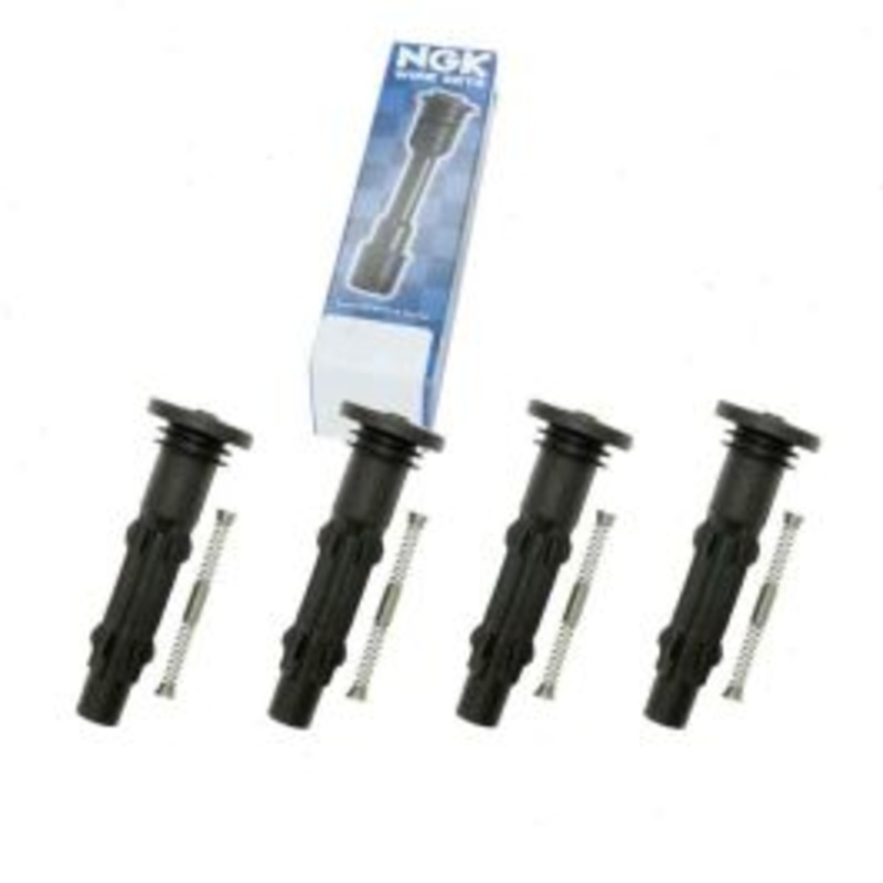 4 pc NGK 58957 Ignition Coil Boots