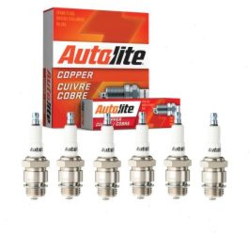 6 pc Autolite Copper Core Spark Plugs for 1932 Chevrolet Confederate