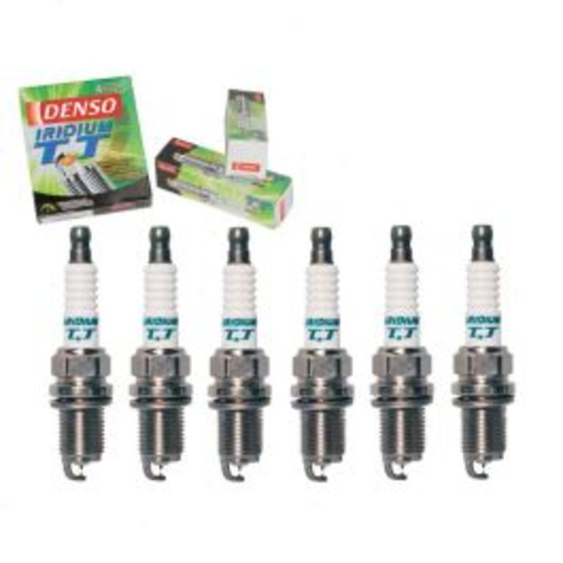 6 pc DENSO Iridium TT Spark Plugs for 2003-2006 BMW Z4 2.5L 3.0L L6