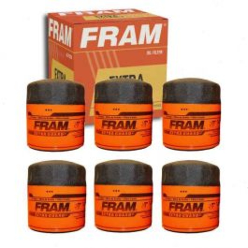 6 pc FRAM Extra Guard PH3614 Engine Oil Filters