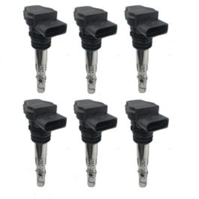 6 pc Hitachi Ignition Coils for 2001 Volkswagen Jetta 2.8L V6
