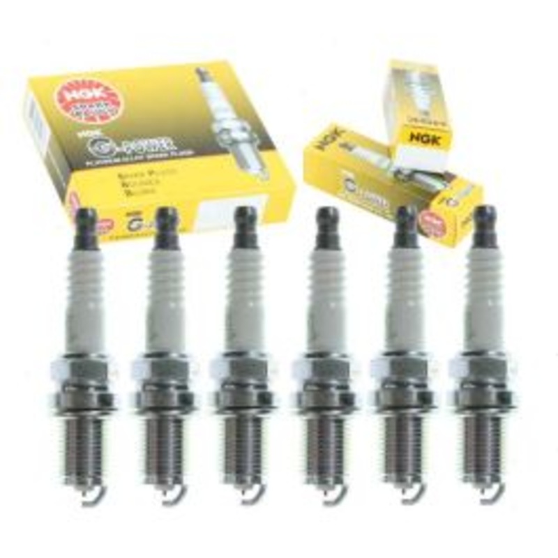 6 pc NGK G-Power Spark Plugs for 1990-1994 Nissan D21 3.0L V6