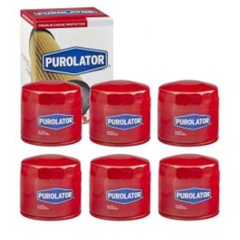 6 pc Purolator L14459 Engine Oil Filters