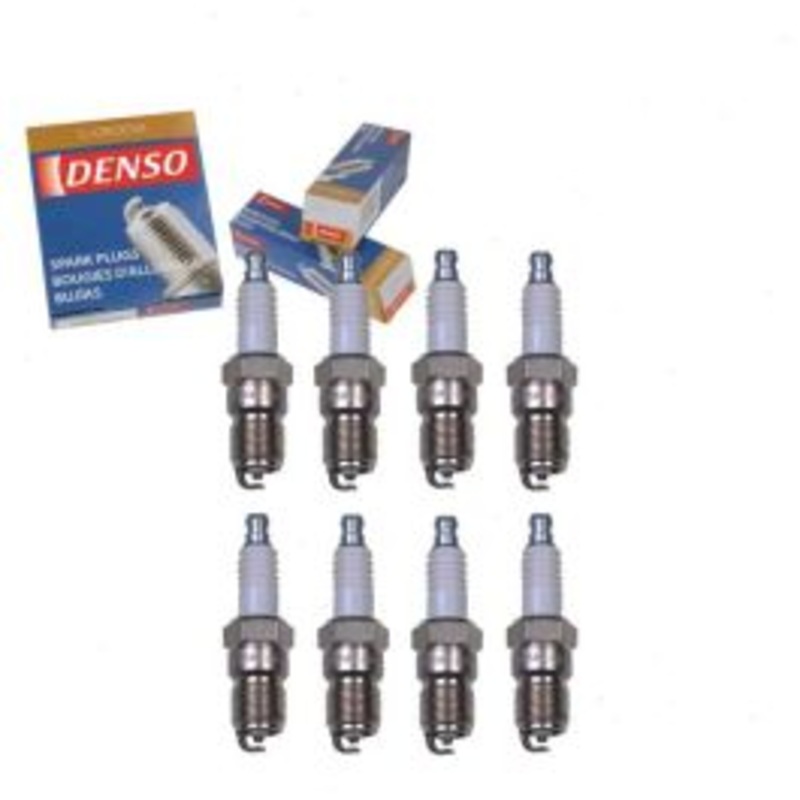 8 pc DENSO Standard U-Groove Spark Plugs for 1993 Cadillac 60 Special 4.9L V8