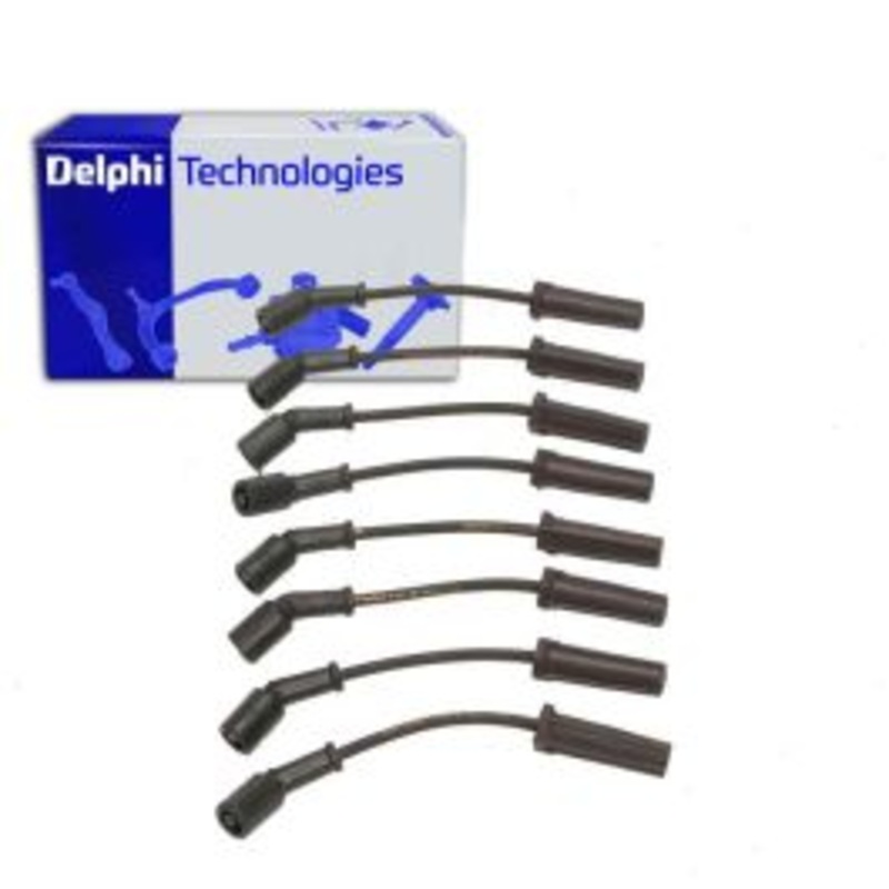 Delphi Spark Plug Wire Set for 2001-2006 GMC Sierra 2500 HD 6.0L V8