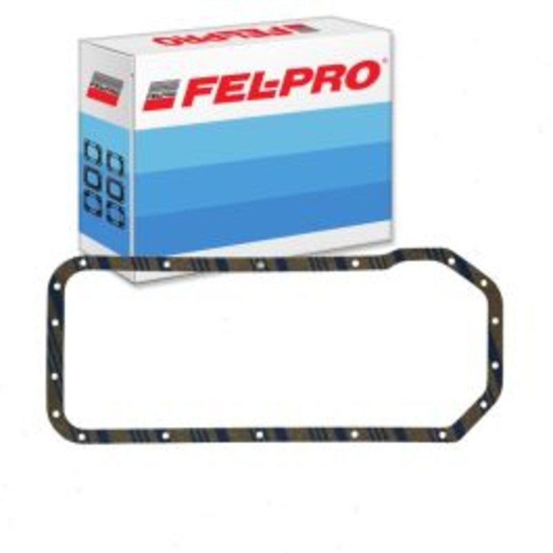 Fel-Pro Engine Oil Pan Gasket Set for 1966 International 1300A 4.3L 5.0L V8