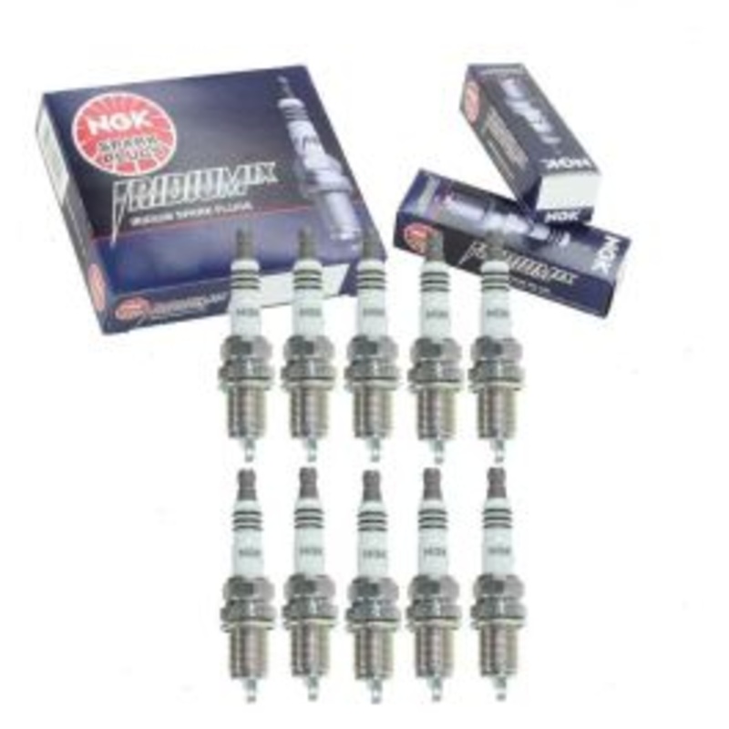 10 pc NGK Iridium IX 6957 BR10EIX SOLID Spark Plugs