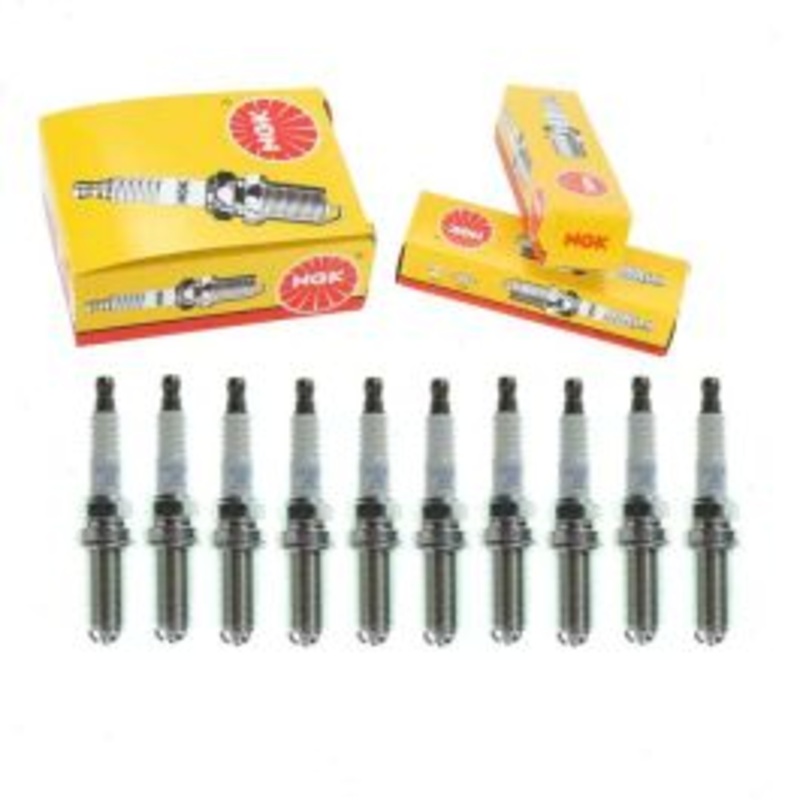 10 pc NGK Standard 6490 LFR6D Spark Plugs