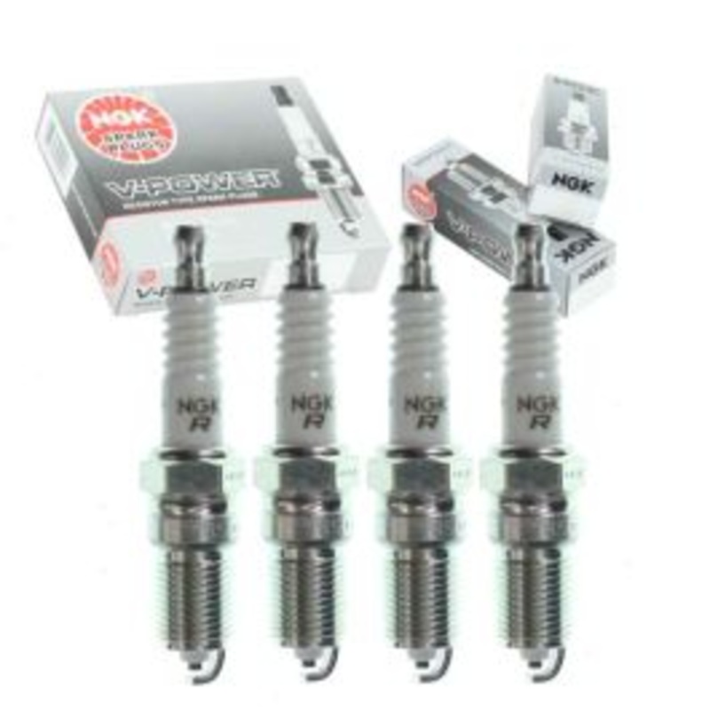 4 pc NGK V-Power Spark Plugs for 1998-2002 Chevrolet Cavalier 2.2L L4