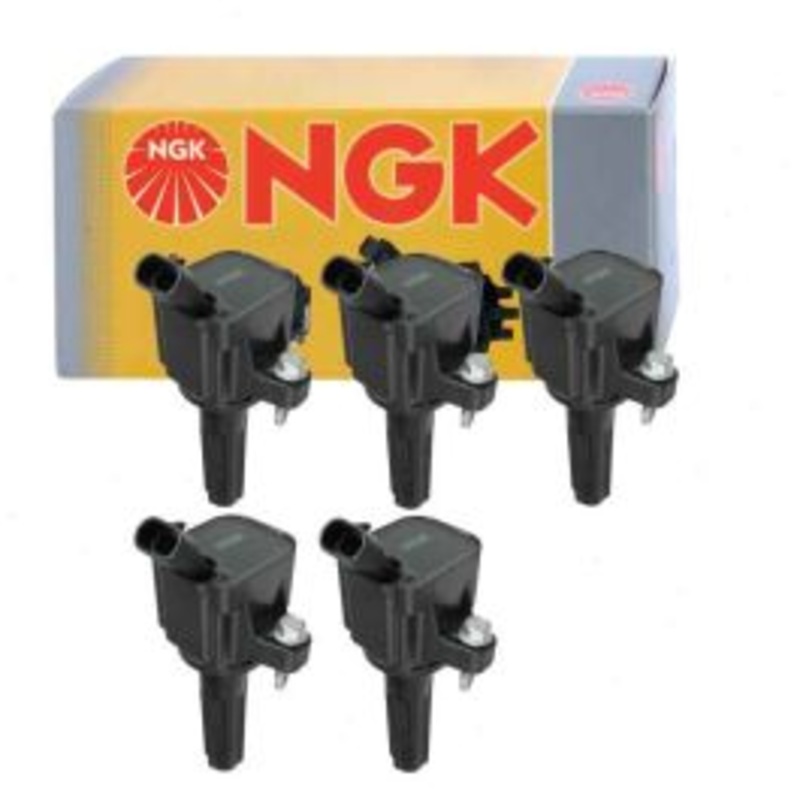 5 pc NGK Ignition Coils for 2009-2010 Hummer H3T 3.7L L5