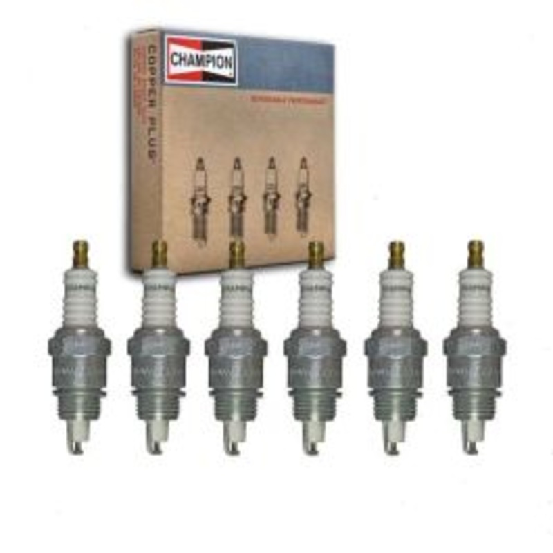 6 pc Champion Industrial 543 D89D Spark Plugs