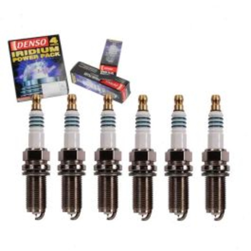 6 pc DENSO Iridium Power 5347 IKH27 Spark Plugs