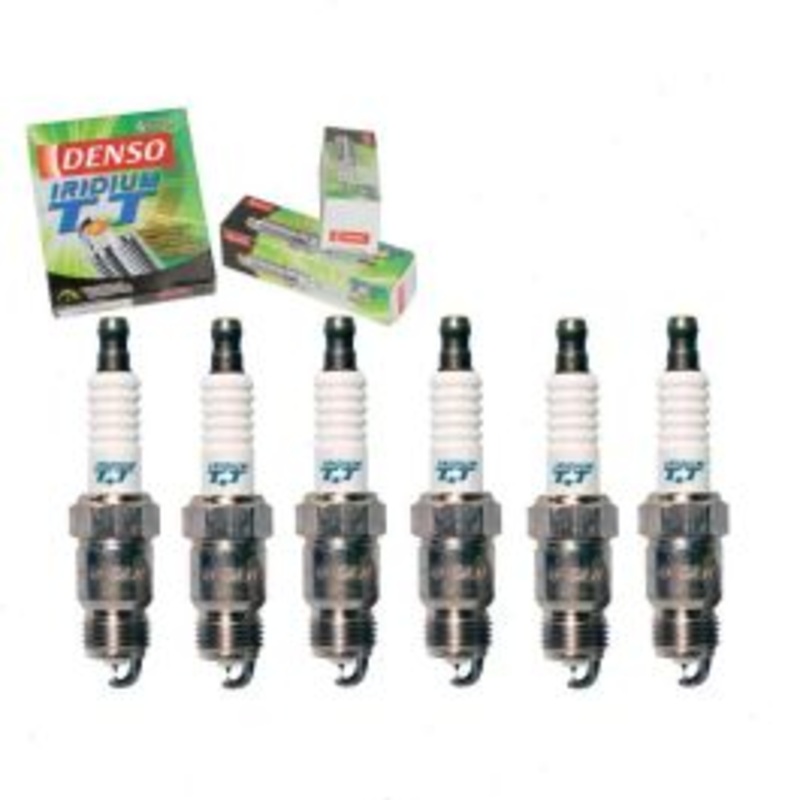 6 pc DENSO Iridium TT Spark Plugs for 1979-1989 GMC P3500 4.8L L6