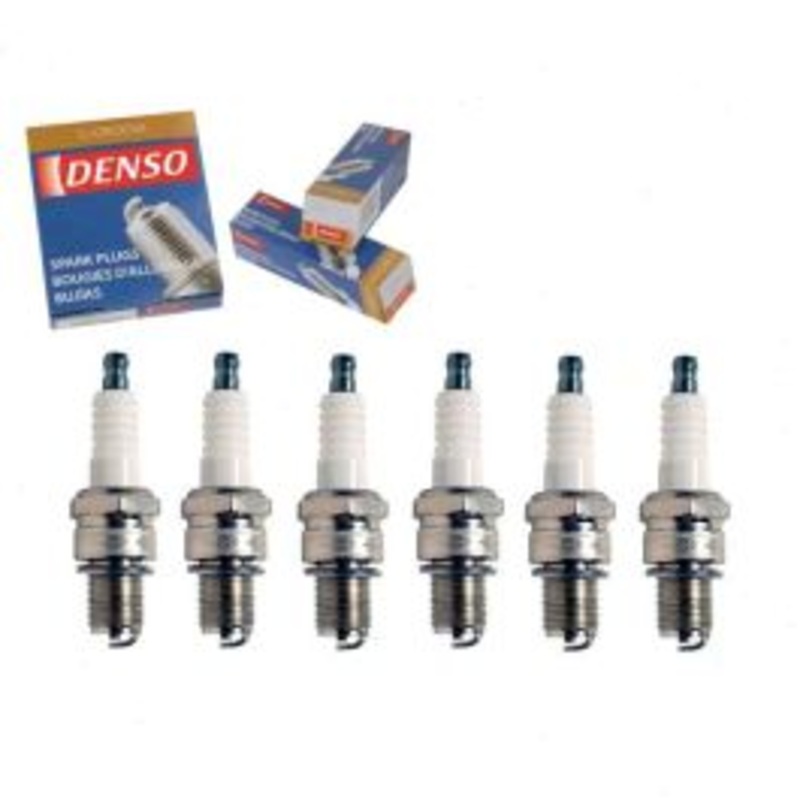 6 pc DENSO Standard U-Groove Spark Plugs for 1963-1967 Chevrolet C30 Pickup 4.8L L6