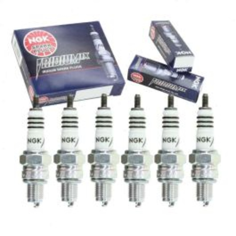 6 pc NGK Iridium IX 7544 CR7HIX Spark Plugs