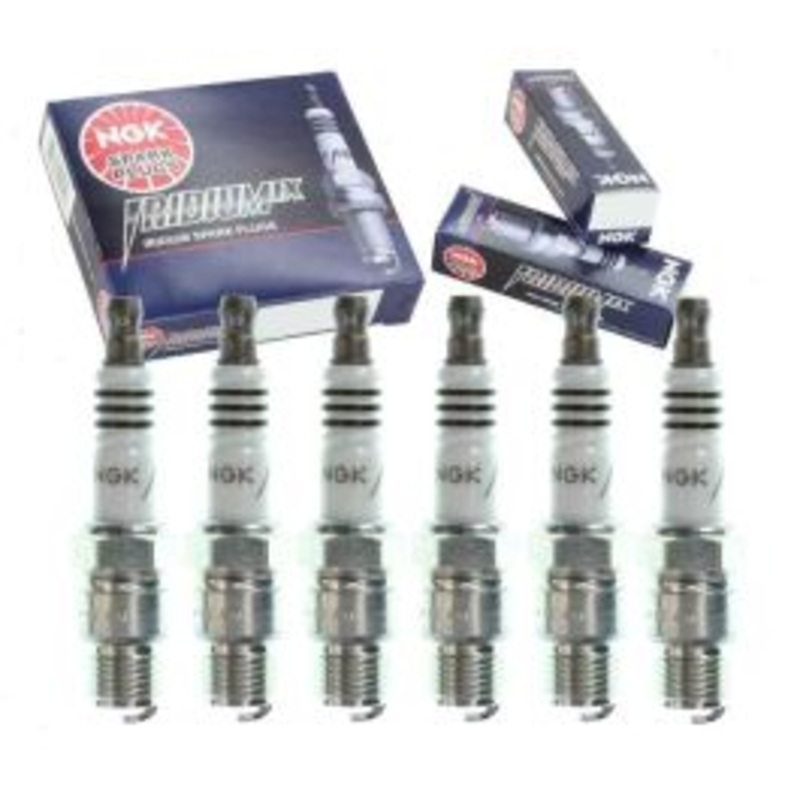 6 pc NGK Iridium IX Spark Plugs for 1987-1988 Chevrolet R20 4.8L L6