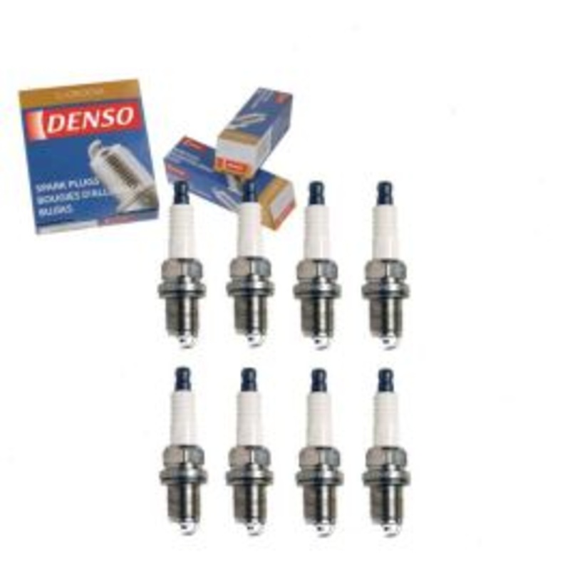 8 pc DENSO Standard U-Groove Spark Plugs for 1989-1993 Dodge W350 5.9L V8