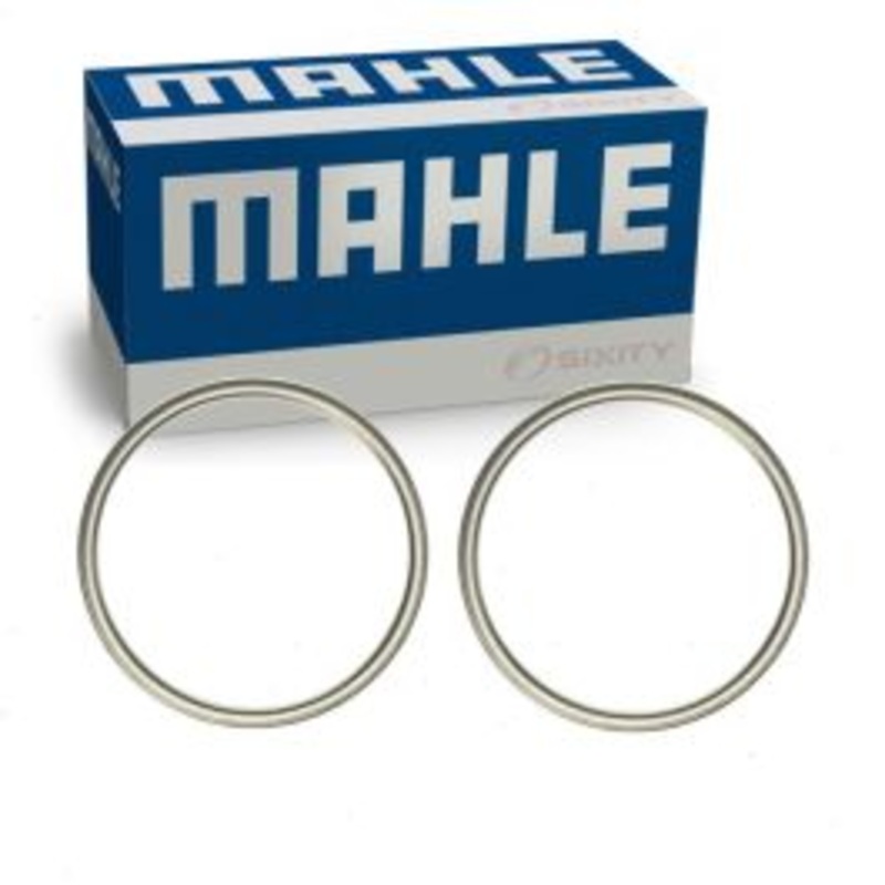 2 pc MAHLE Extension Pipe To Muffler Exhaust Pipe Flange Gaskets for 2017-2022 Nissan Murano 3.5L V6