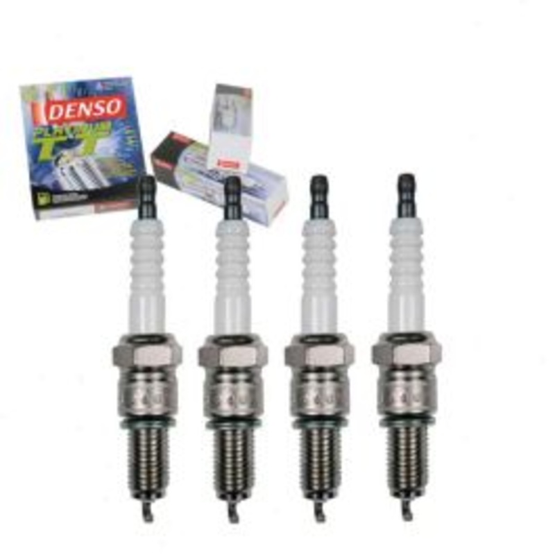 4 pc DENSO Platinum TT Spark Plugs for 1979-1982 Dodge D50 2.0L L4