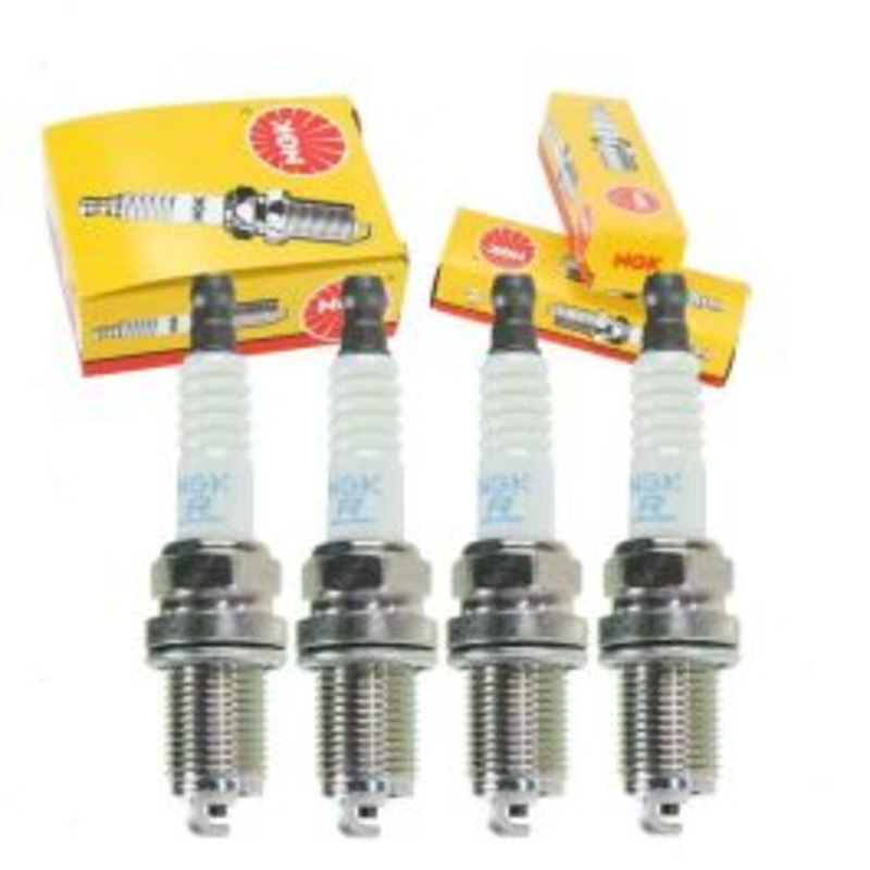 4 pc NGK Standard Spark Plugs for 1995-1998 Eagle Talon 2.0L L4