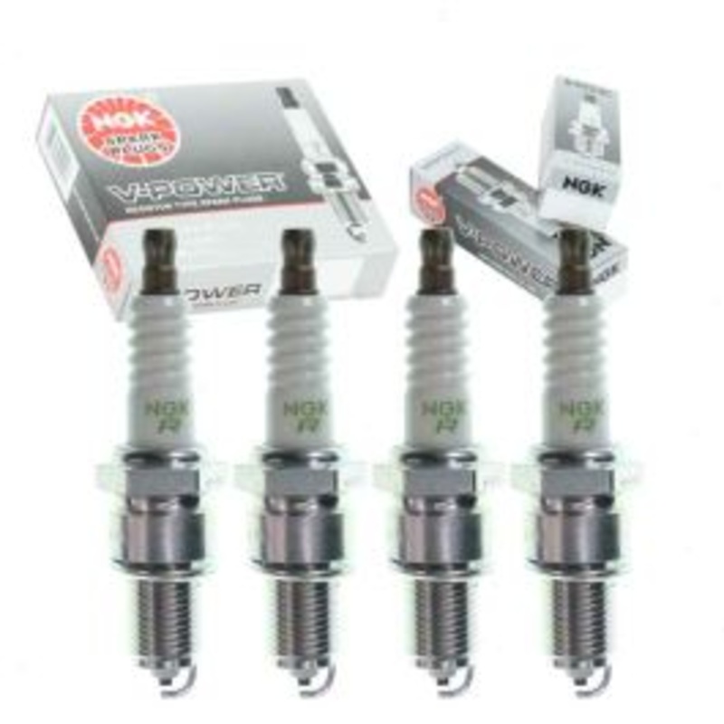 4 pc NGK V-Power Spark Plugs for 1989-1995 Geo Tracker 1.6L L4