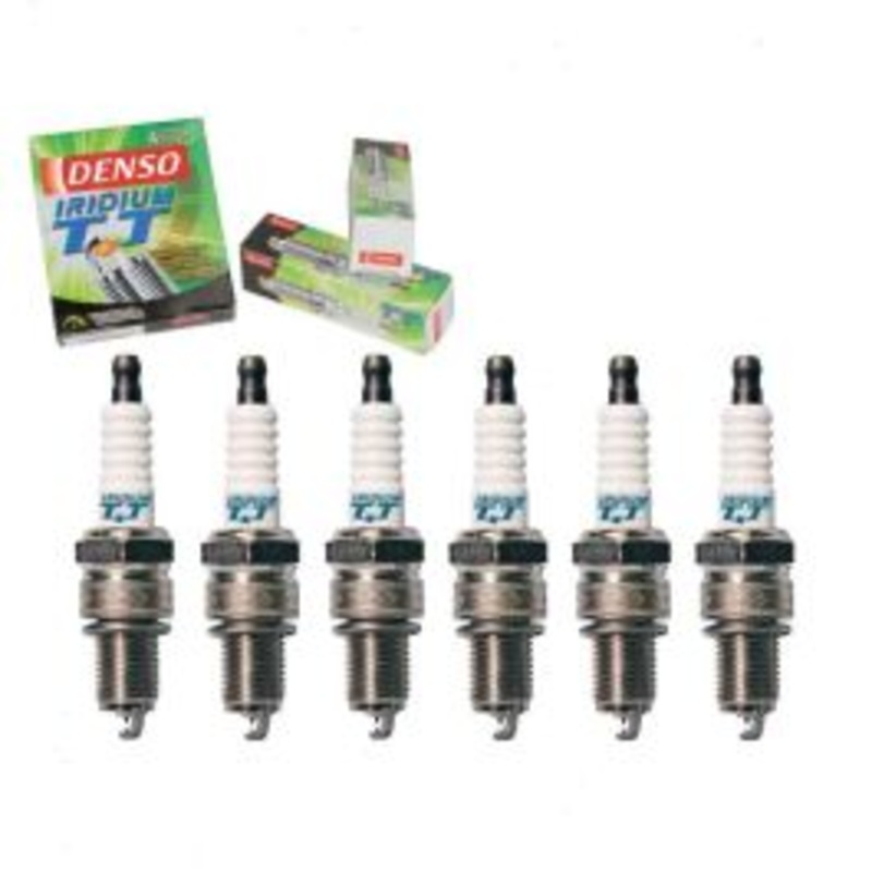 6 pc DENSO Iridium TT Spark Plugs for 1969-1970 International 1000D 3.8L L6