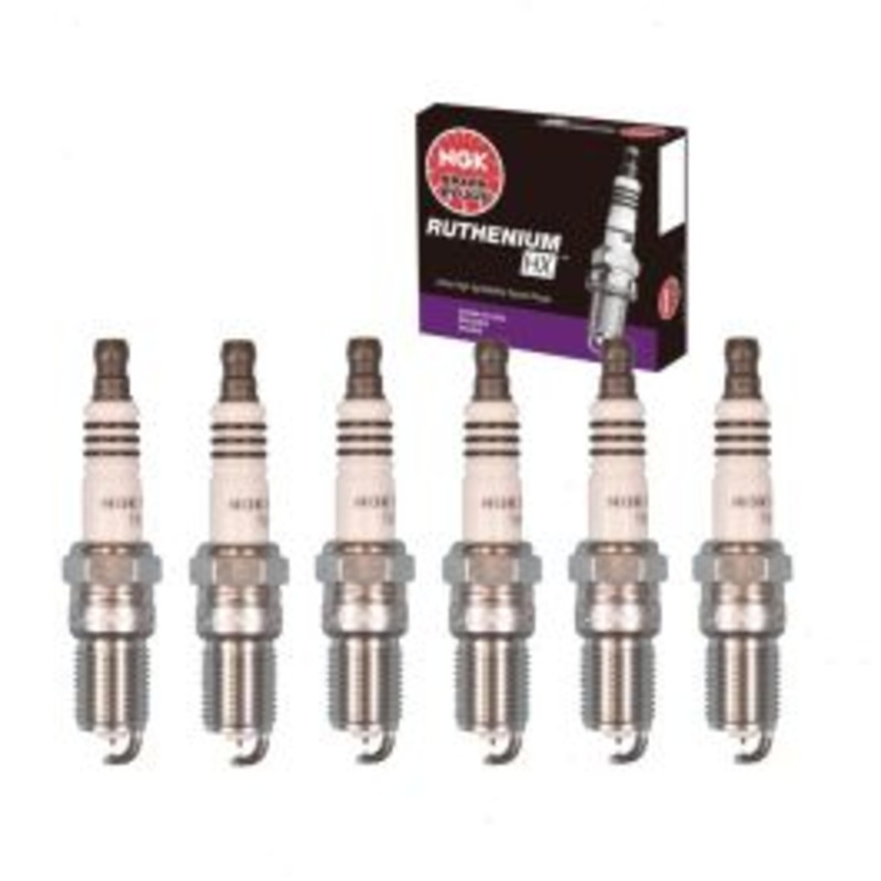 6 pc NGK Ruthenium HX Spark Plugs for 1997-2000 Isuzu Hombre 4.3L V6