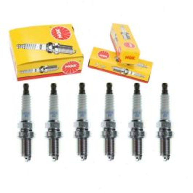 6 pc NGK Standard Spark Plugs for 1986-1989 Nissan D21 3.0L V6