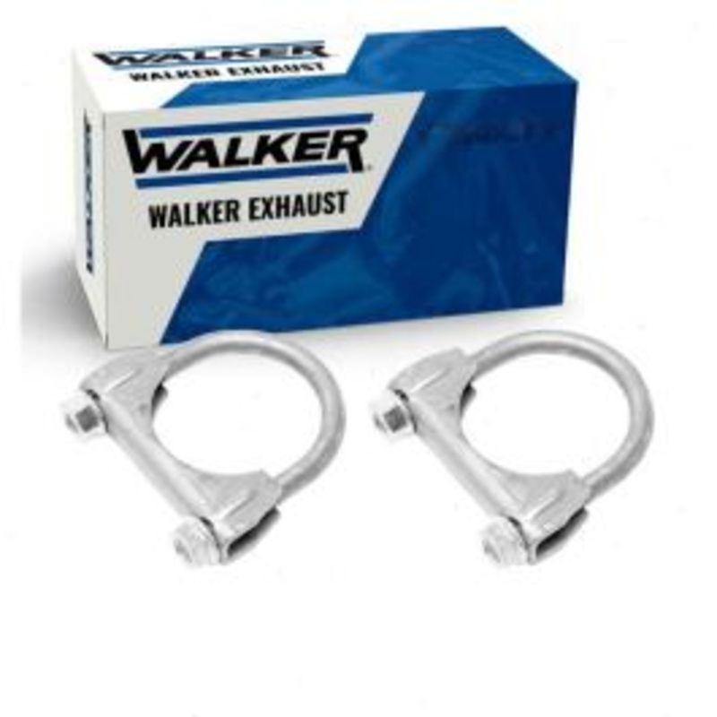 2 pc Walker Exhaust Clamps for 1969 Mercury Comet 5.8L 6.4L V8