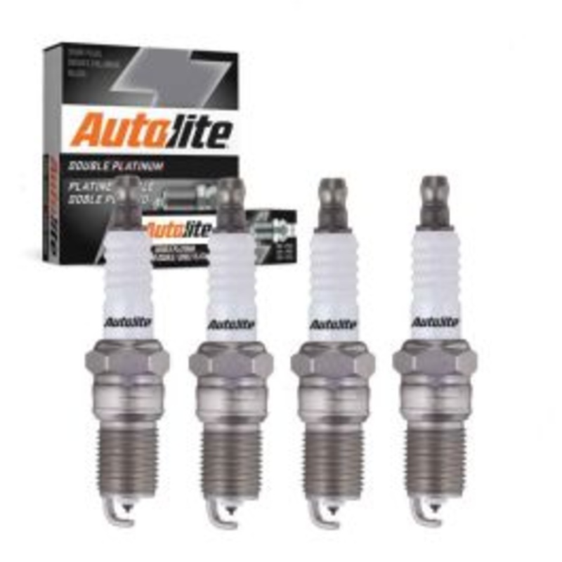 4 pc Autolite Double Platinum Spark Plug for 1995-2001 Pontiac Grand Am 2.3L