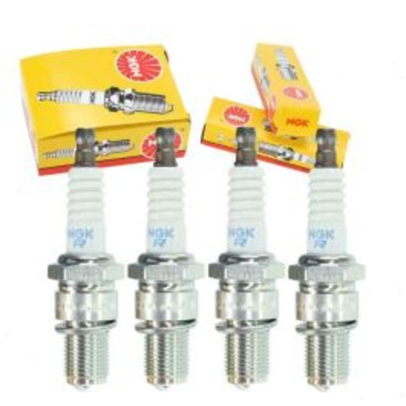 4 pc NGK Standard 4677 BR9ECS Spark Plugs