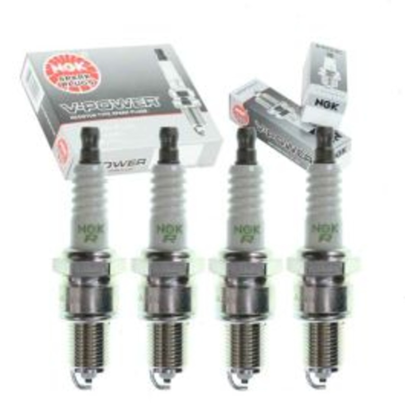 4 pc NGK V-Power Spark Plugs for 1968-1969 BMW 2000c 2.0L L4