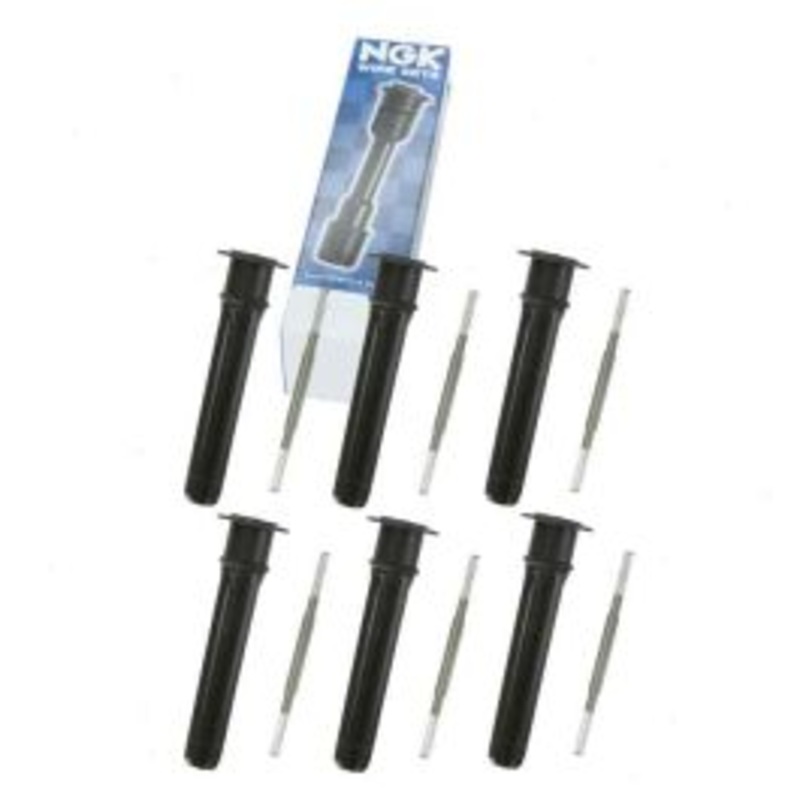 6 pc NGK Ignition Coil Boots for 1999-2001 Plymouth Prowler 3.5L V6