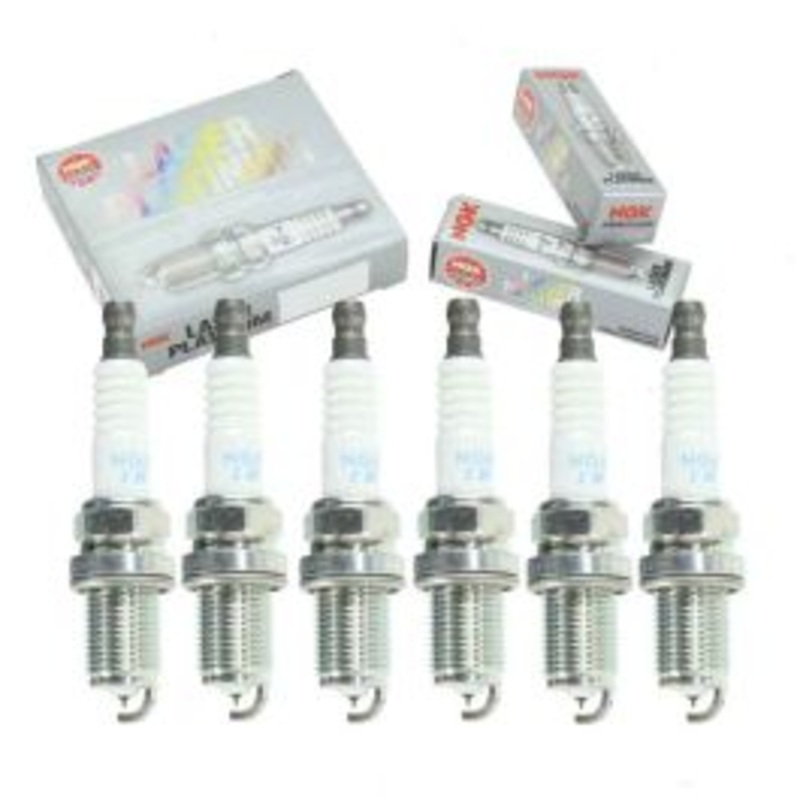 6 pc NGK Laser Platinum Spark Plugs for 2010 BMW X5 3.0L L6
