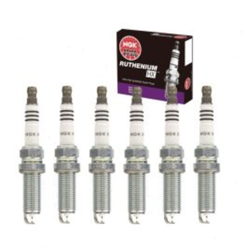6 pc NGK Ruthenium HX Spark Plugs for 2009-2010 Infiniti M35 3.5L V6