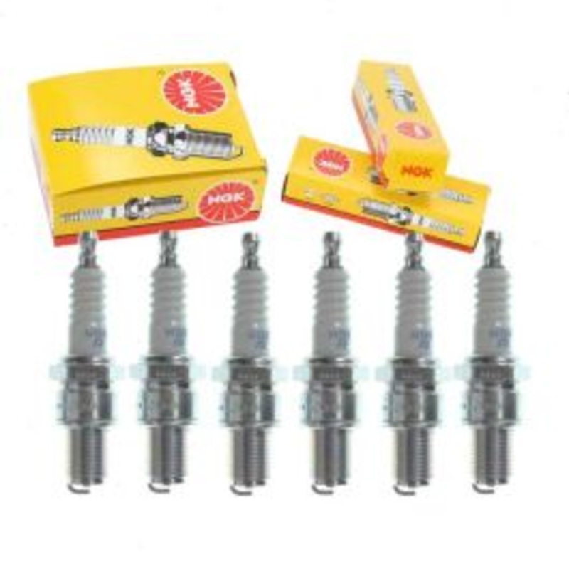 6 pc NGK Standard Spark Plugs for 1966-1967 GMC Suburban 4.8L L6